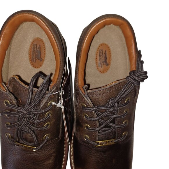 Irish Setter Red Wing 1884 Oxford Mens Size 8.5 Gore-Tex Leather NWT Shoes Brown - Picture 14 of 14